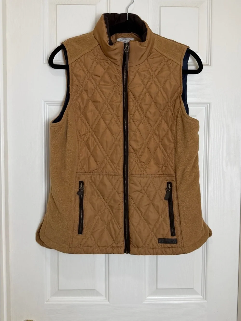 Bass Brown vest Jacket size M
